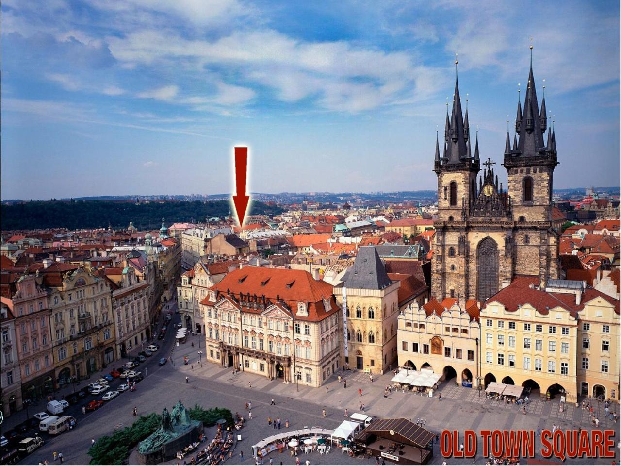 Spacious Elegance In The Heart Of Old Town Praha Bagian luar foto